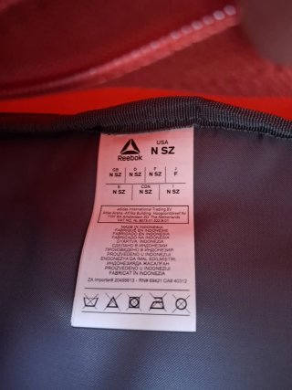 Mochila Reebok Roja y Azul