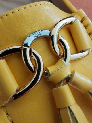 vibrant yellow Dune London leather loafers