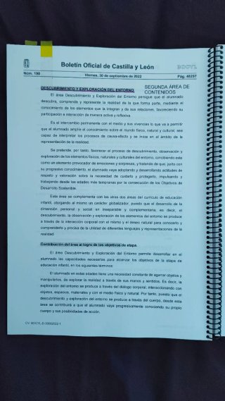 Currículo Educación Infantil