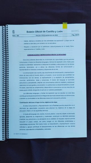 Currículo Educación Infantil