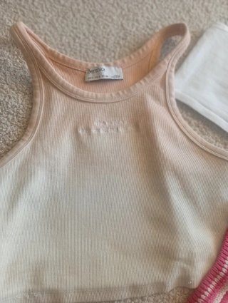 Lote 5 Tops Cortos Verano Talla S