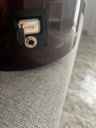 Guitarra Fender Electroacústica + correa sin funda