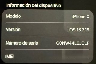 iPhone X Apple Multicolor
