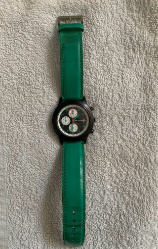 Orologio Cleto Munari Cronografo Verde Nero