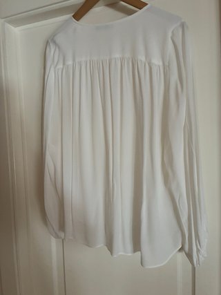 Blusa Zara Boho Blanca
