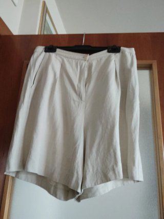 Falda pantalón corto juvenil beige