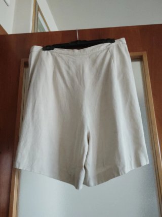 Falda pantalón corto juvenil beige