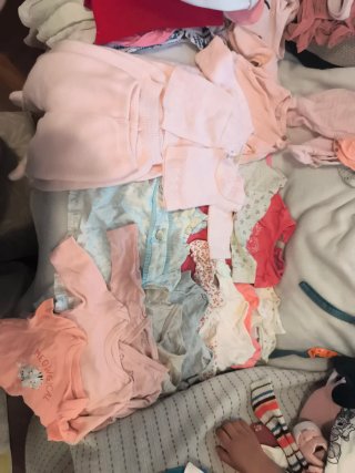 Lote Ropa Bebé Niña Recién Nacido
