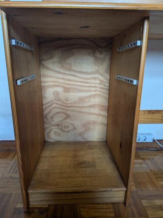 Escritorio de madera