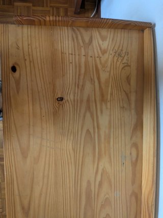 Escritorio de madera