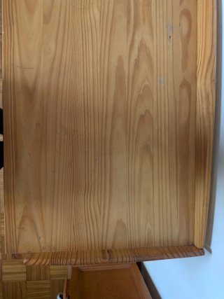 Escritorio de madera