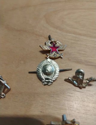 Insignias militares de Unión Soviética.