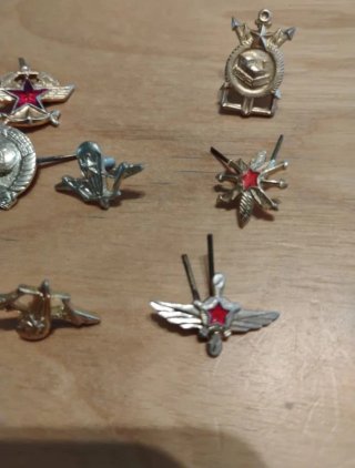 Insignias militares de Unión Soviética.