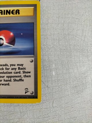 Carta Pokémon: Poké Ball (Entrenador)