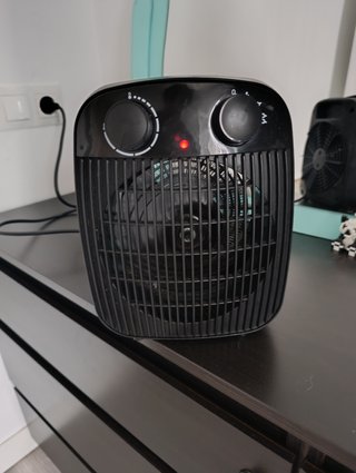 Calefactor eléctrico portátil
