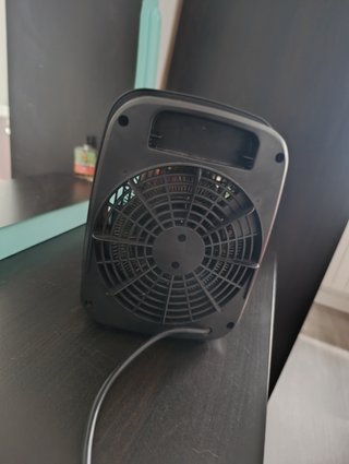 Calefactor eléctrico portátil
