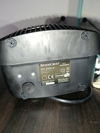 Calefactor eléctrico portátil