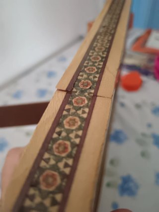 Cornice Portafoto Artigianale Khatam Ka Intarsiata
