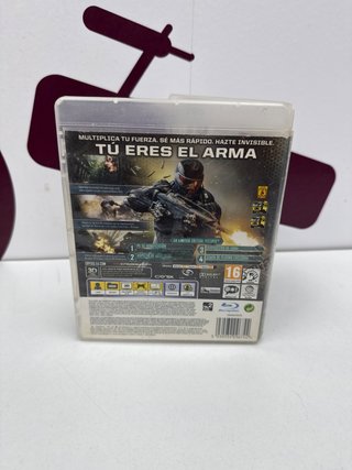 Videojuego PS3 Crysis 2