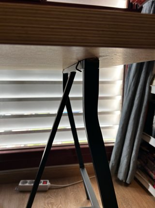 Escritorio Linnmon Ikea 120x60 cm, altura 73,5 cm