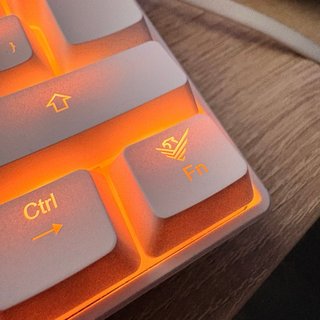Teclado 60% RGB Phoenix Blanco