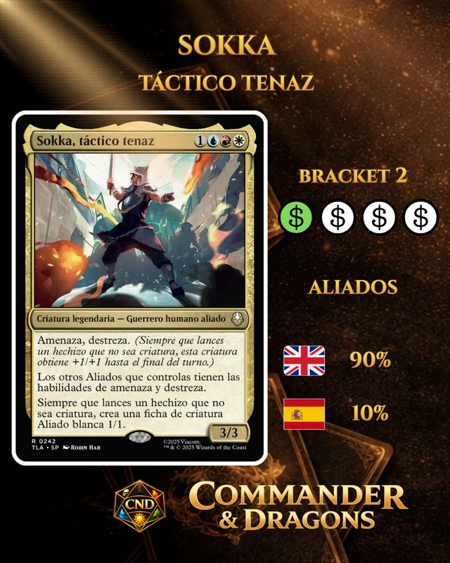 MAZO COMMANDER SOKKA | AVATAR | JESKAI | B2