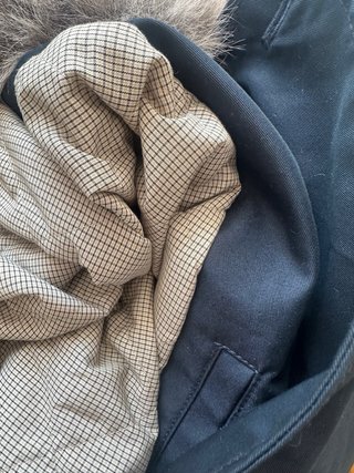 Cazadora Zara oversize con capucha y pelo