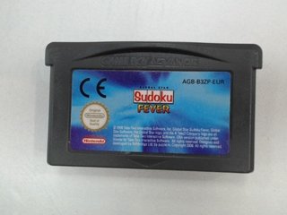 Videojuego game boy advance sudoku fever