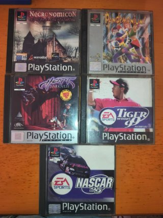 Lote 5 Juegos PlayStation 1 PS1