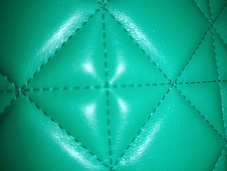 Bolso verde acolchado Mango