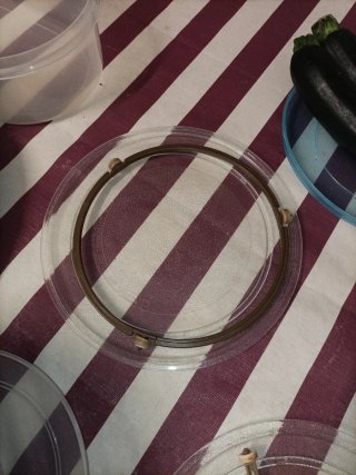 Plato y accesorio de microondas LG