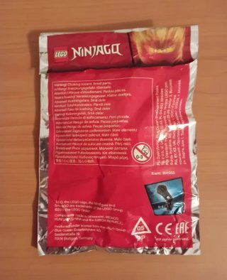 LEGO Ninjago Kai Minifigura Nova com Espada