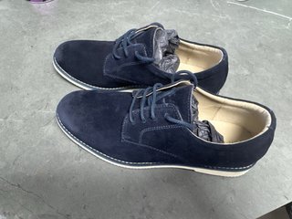 Zapatos niño azul talla 37 comunión un uso
