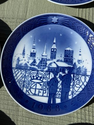 Collezione Piatti Danesi Natalizi Vintage