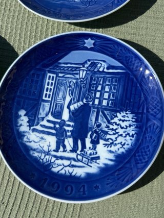 Collezione Piatti Danesi Natalizi Vintage