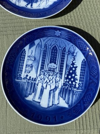 Collezione Piatti Danesi Natalizi Vintage
