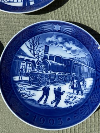 Collezione Piatti Danesi Natalizi Vintage