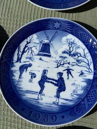 Collezione Piatti Danesi Natalizi Vintage