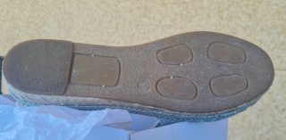 Sandalias Esparto Beige y Verde