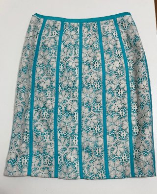 Blusa Mango Azul Turquesa Talla M