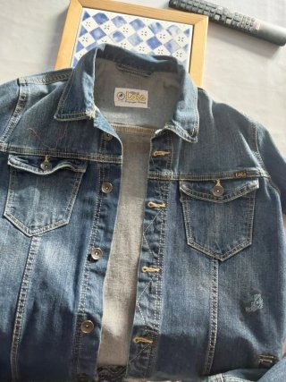Cazadora tejana Lois azul talla 16