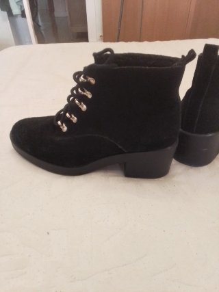 Botines mujer ante negro