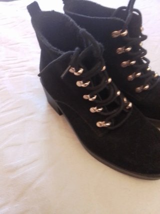Botines mujer ante negro