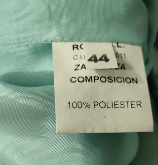 Conjunto 3 piezas ceremonia azul agua