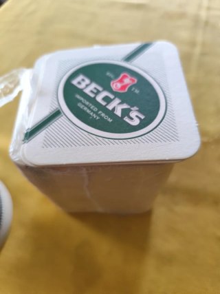 Boccale birra ceramica peltro landscape