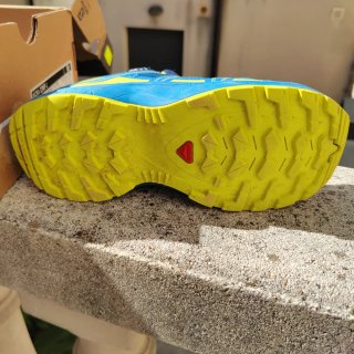 Zapatillas Salomon Montaña Niños Azul/Amarillo