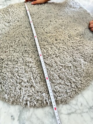Tappeti di lana beige Ikea 2 pz