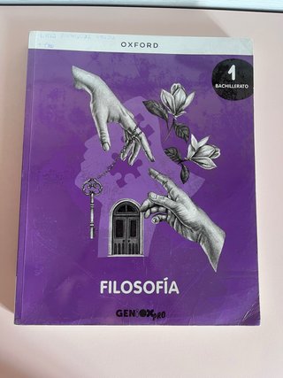 Filosofía 1º Bachillerato. Libro del estudiante...