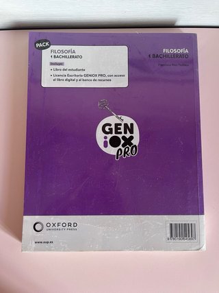 Filosofía 1º Bachillerato. Libro del estudiante...