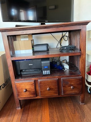 Mobile in teak con cassetti